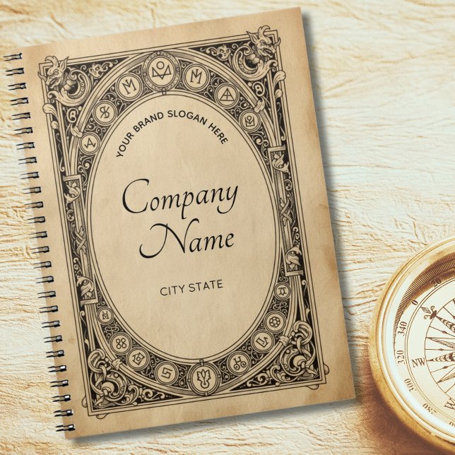 Cuaderno Místico medieval personalizado (Subido por el creador)
