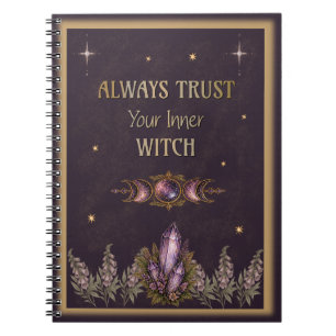 Cuaderno Místico y de Bruja - Botánico y Celestial