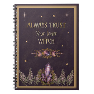 Cuaderno Místico y de Bruja - Botánico y Celestial