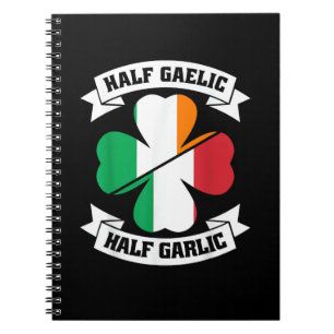 Cuaderno Mitad gaélico italiano irlandés mitad gaélico Sain