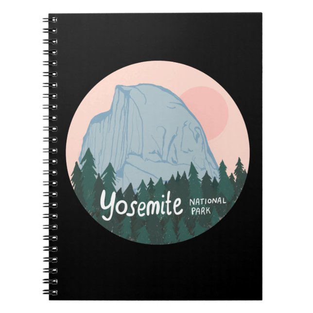 Cuaderno Mitad hogar del Parque Nacional Yosemite (Frente)