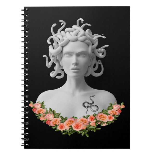 Cuaderno Mitología griega de Medusa Gorgon (Frente)