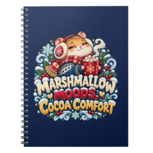 Cuaderno Mitten Magic Cocoa Clásico Lindo Zorro de Invierno