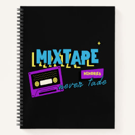 Cuaderno Mixtape Memories Retro Cassette Nostalgia