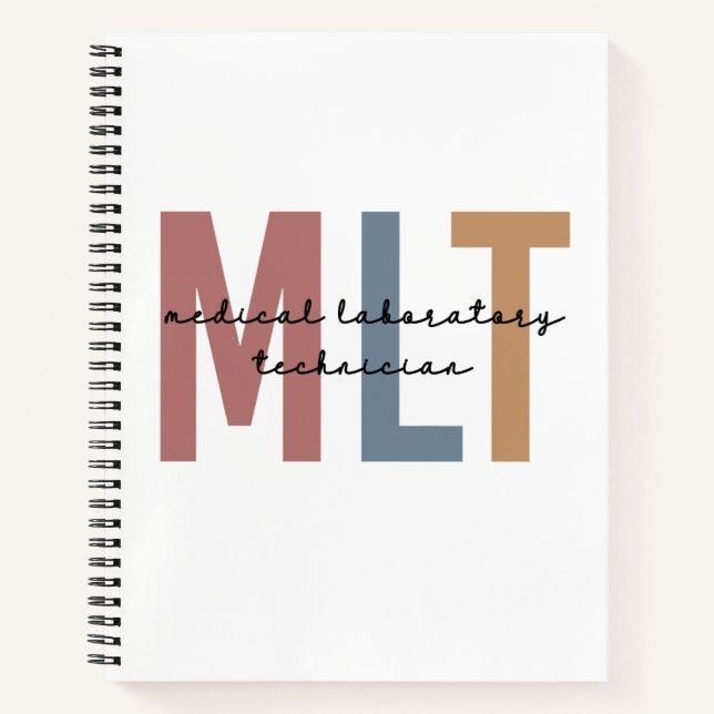 Cuaderno MLT Laboratorio Médico Técnico Laboratorio Médico  (Anverso)