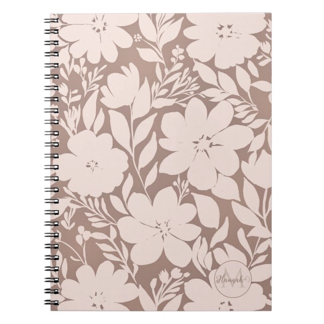 Cuaderno Mocha Blossom Elegance (Frente)