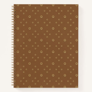 Cuaderno Mocha Golden Zinnia Sun