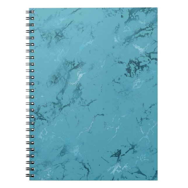 Cuaderno Moda Aqua Blue Marble (Frente)