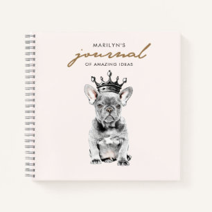 Cuaderno Moda Bulldog francés