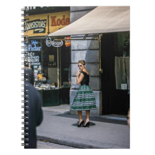 Cuaderno Moda callejera francesa de 1950