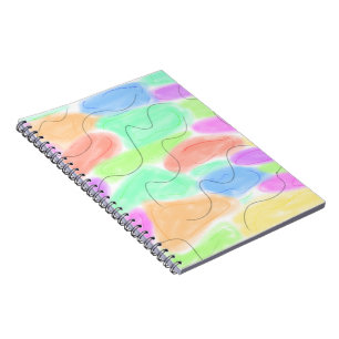Cuaderno Moda DE ESTILO MÍNIMO MODERNO MONOGRAM ELEGANTE SI
