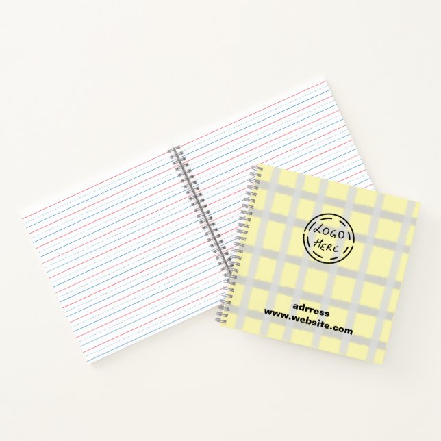 Cuaderno Moda DE ESTILO MÍNIMO MODERNO MONOGRAM ELEGANTE SI (Interior)