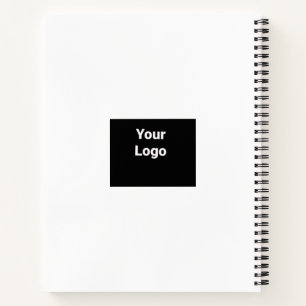 Cuaderno Moda DE ESTILO MÍNIMO MODERNO MONOGRAM ELEGANTE SI