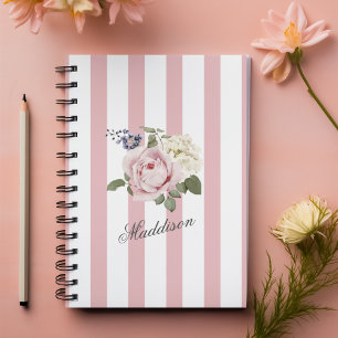 Cuaderno Moda de país Rosa Rita Rita Rita Bouquet Monograma