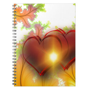 Cuaderno Moda diseño de corazón moderno Accesorios de patro