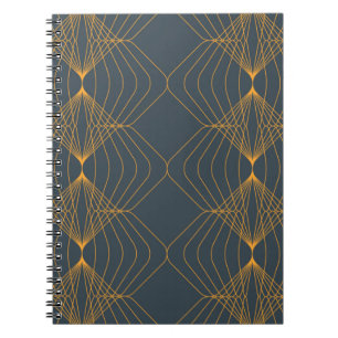 Cuaderno Moda, diseño gráfico geométrico elegante y sencill
