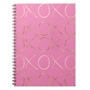 Cuaderno Moda Dorada Girly Glam XOXO