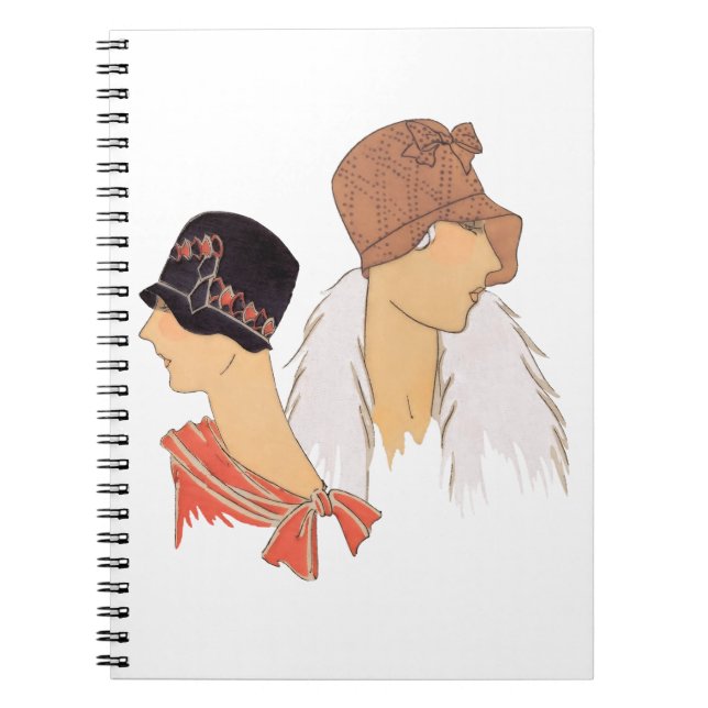 Cuaderno Moda femenina de los años 20 (Frente)
