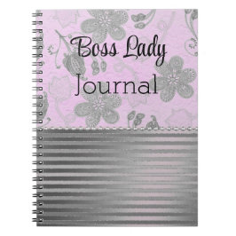 Cuaderno Moda Floral Jefe Lady