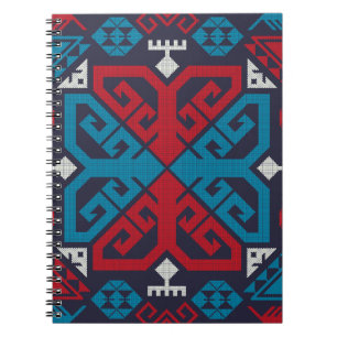 Cuaderno Moda geométrica clásica de moda mono-moda colorido