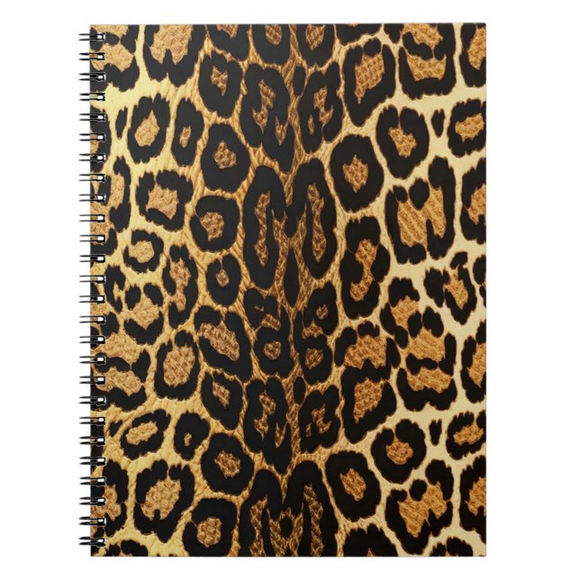 Cuaderno Moda Golden Leopard 🐆 (Frente)
