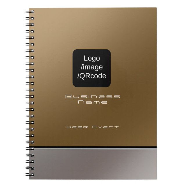 Cuaderno Moda Marca comercial moderna Brown (Frente)