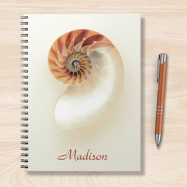 Cuaderno Moda Minimalista de nombre personalizado de la mar (Subido por el creador)