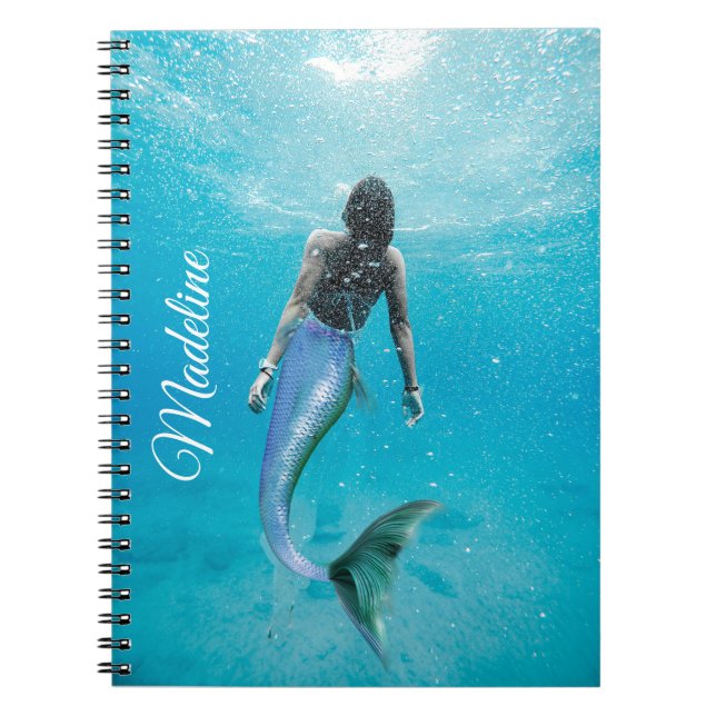Cuaderno Moda moderna del verano del océano azul de la Sire (Frente)