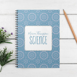 Cuaderno Moda moderna Estudiante simple sujeto Periwinkle R