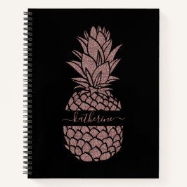 Cuaderno Moda Negro Rubor Rosa Rosa Rosa Rosa Rosa Purpurin
