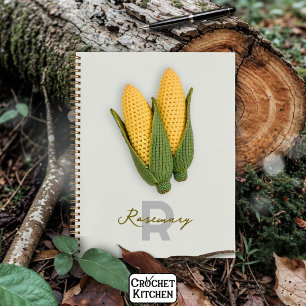 Cuaderno Moda Nombre de maíz crochet moderno en el jardín d