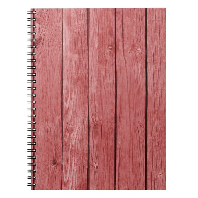 Cuaderno Moda Red Rustic Wood (Frente)