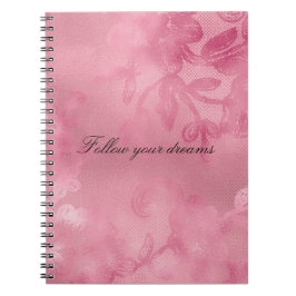 Cuaderno Moda Rosa Lace