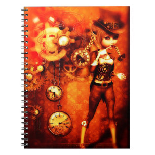 Cuaderno Moda Steampunk