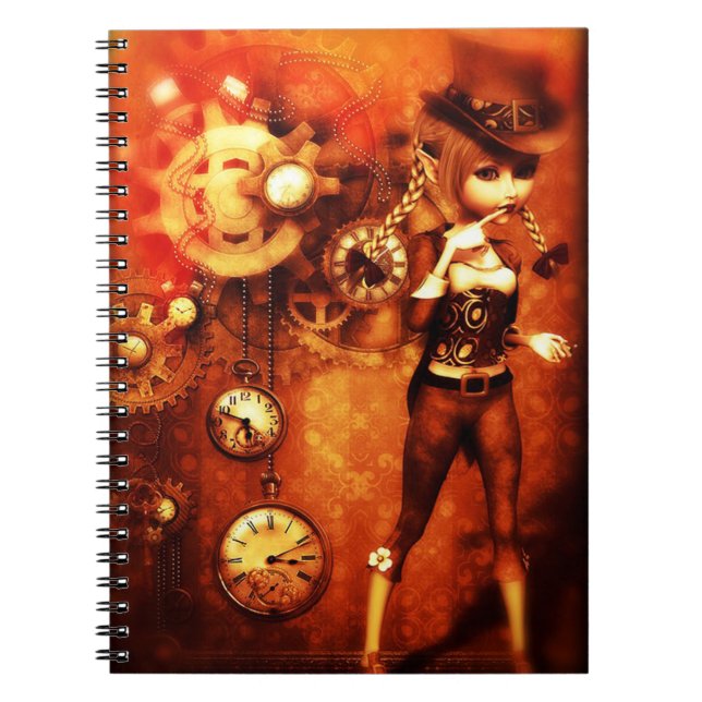Cuaderno Moda Steampunk (Frente)