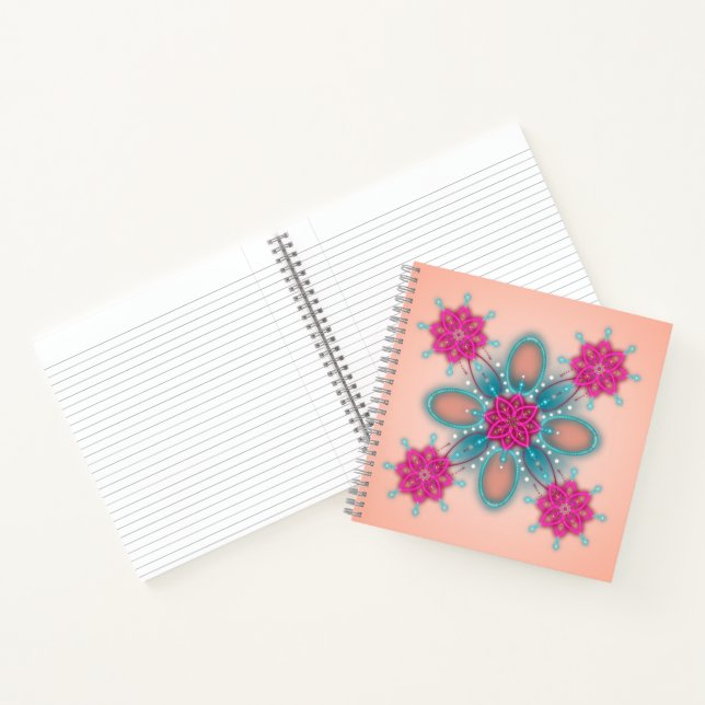 Cuaderno Moda Turquesa Fuchsia (Interior)