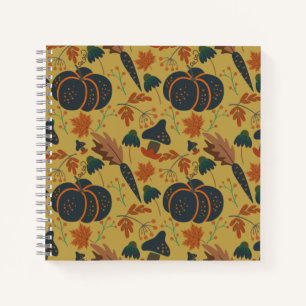 Cuaderno Modalidades sin fisuras de calabazas y zanahorias