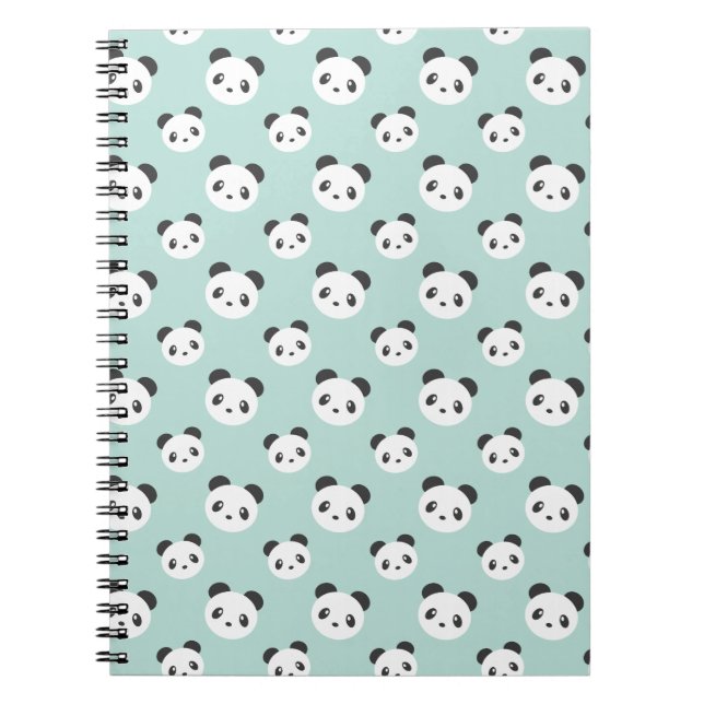 Cuaderno modelado panda (Frente)