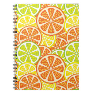 Cuaderno Modelo 2 de la fruta cítrica