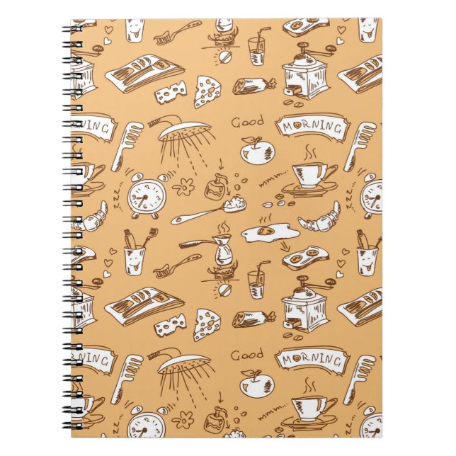 Cuaderno Modelo 2 del desayuno (Frente)