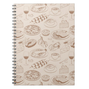 Cuaderno Modelo 3 de la comida