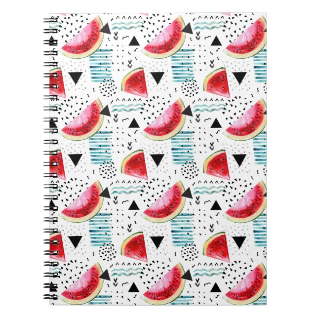 Cuaderno Modelo abstracto de la sandía (Frente)