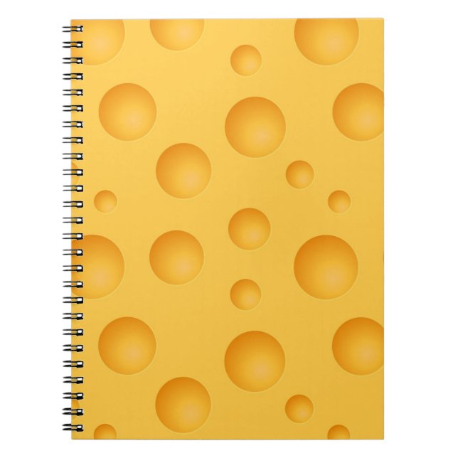 Cuaderno Modelo amarillo del queso (Frente)