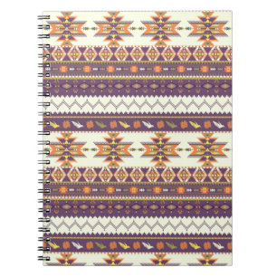 Cuaderno Modelo azteca colorido