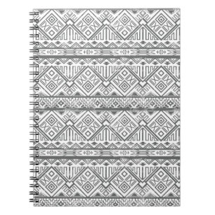 Cuaderno Modelo azteca geométrico abstracto 2