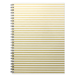 Cuaderno Modelo blanco de las rayas del falso Relieve
