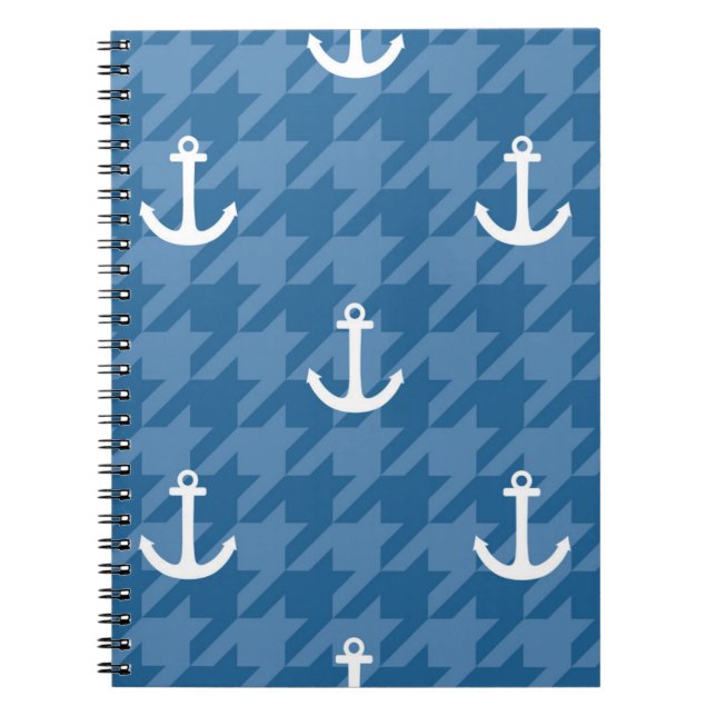 Cuaderno Modelo blanco del ancla (Frente)