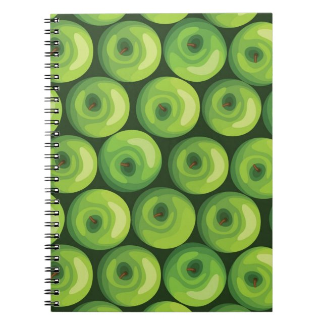 Cuaderno Modelo con las manzanas verdes (Frente)