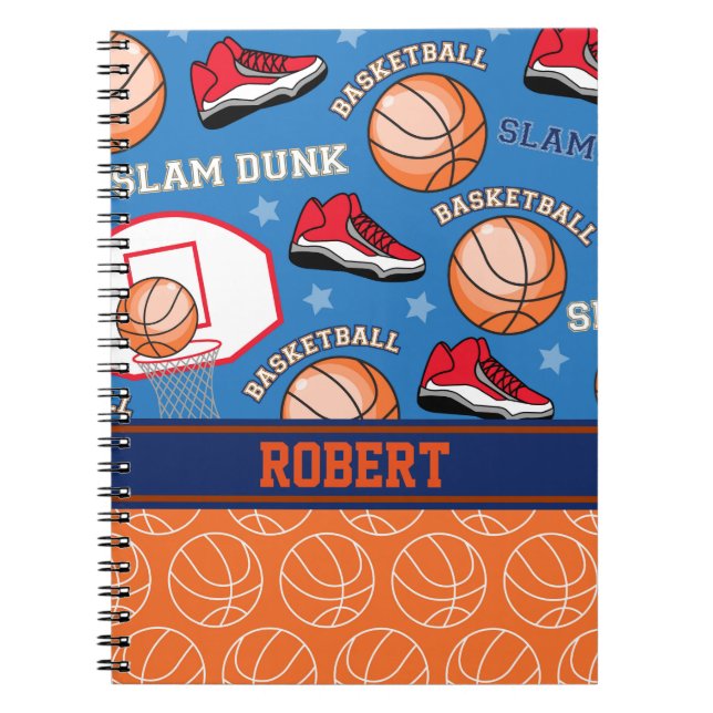 Cuaderno Modelo conocido personalizado DEPORTES de la fan (Frente)