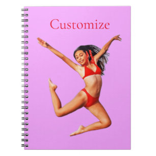 Cuaderno Modelo de baile bikini Thunder_Cove